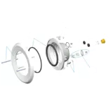 Recambios foco nicho PS Astralpool 07847